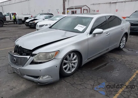 2007 Lexus Ls 460 L z USA, uszkodzony, nr VIN JTHGL46FX75007638
